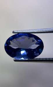 Vente en gros de pierres précieuses de tanzanite naturelle de haute clarté, coupe ovale, pierre en vrac pour la fabrication de bijoux en or et en argent - Product Image 4