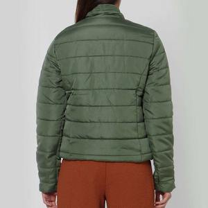 Chaqueta de Invierno Acolchada con Cierre de Cremallera y Estampado Personalizado de Alta Calidad para Mujer, Nueva Chaqueta de Moda Transpirable de Manga Larga para Mujer - Product Image 2