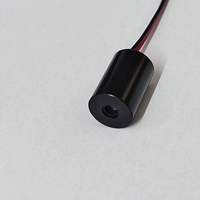 Nuevo Módulo de Láser Rojo Semiconductor de 12*18mm, 635nm, <5mw, Haz de Puntos Elíptico, DC3V, 1 Año de Garantía, Precio Competitivo, 10x7mm (20m)
