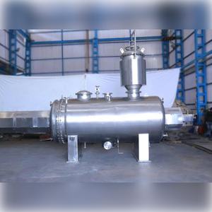 Secador Rotatorio Industrial de Acero Inoxidable con Rastrillo de Vacío y Paletas, 750L, para Secado de Alimentos, Lodos y Estiércol - Product Image 5