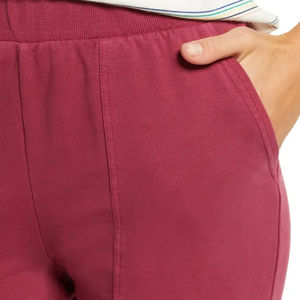 Pantalon de survêtement en molleton rouge pour femmes Joggers de gymnastique respirants confortables Offre Spéciale vêtements d'hiver avec Style avant plat personnalisable - Product Image 5