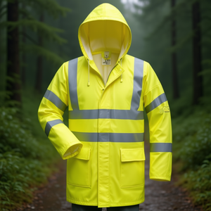 Reinhold Yellow Multi-Norm Rain Jacket Norway Product Category <b>Raincoats</b> - Product Image 3