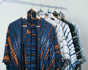 Magnifique Nouvelle Arrivée Robe de Plage Longue Kimono Écologique Respirante pour Femme, Style Tie-Dye, Idéale pour les Vacances d'Été - Product Image 3