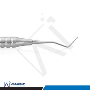 Instrumento Profesional de Obturación Dental Restauradora, Herramienta de Colocación de Amalgama Compuesta de Doble Extremo en Forma de Bola, Acero Inoxidable, CE - Product Image 3