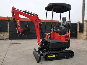 Livraison gratuite HT18 Mini-excavatrice sur chenilles de 1,7 tonne |   Diesel 3 cylindres |   Châssis extensible |   Swing Boom |   Marteau hydraulique - Product Image 1