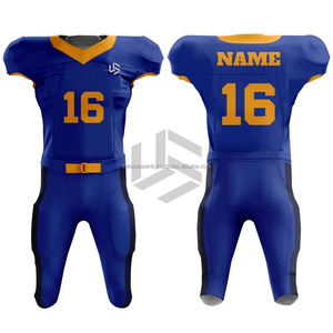 Maillot de football américain personnalisé pour homme, 100% polyester, impression numérique, grande taille, manches courtes, respirant, séchage rapide, nom d'équipe personnalisé - Product Image 6