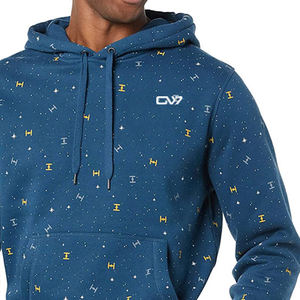 Sudadera con capucha de secado rápido de alta calidad para hombre, ropa de calle en blanco Lisa más Popular para invierno, cuello con capucha personalizable sólido - Product Image 5