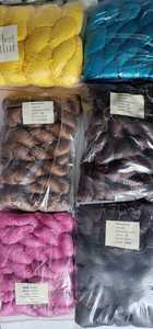 Hilos teñidos de seda de morera 100% natural hechos a medida en colores teñidos personalizados ideales para tiendas de suministros de hilo y fibra - Product Image 3