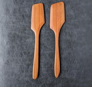 Couteau à gâteau et pizza en bois d'acacia Accessoires de cuisine Serveur et couteau à gâteau en bois au meilleur design - Product Image 3