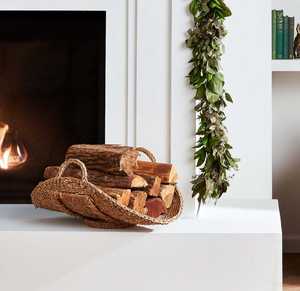 Panier de rassemblement en gros de jonc de mer de TienPhong | Panier naturel tissé à la main pour le stockage, la récolte et la décoration intérieure - Product Image 1