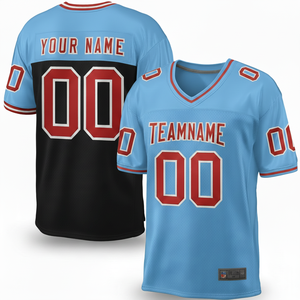 Venta al por mayor personalizado fútbol americano Jersey transpirable malla cosida Rugby camisetas uniforme sublimación Teamwear para la práctica del partido - Product Image 4