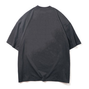 Breathable And Soft Quality Acid Washed T-Shirts Custom Logo 100% Cotton <b>Mens</b> Wear - Product Image 5