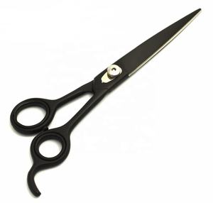 Tijeras de pelo de hoja recta de acero inoxidable japonés afiladas profesionales de 7 pulgadas para el cuidado de perros y mascotas modelo - Product Image 1