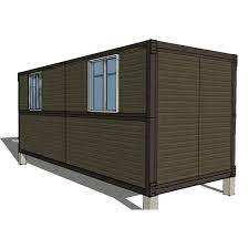 Maison conteneur préfabriquée pliable mobile extensible de 20 pieds et 40 pieds à vendre - Product Image 2