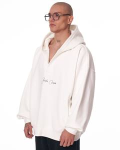 Sudadera con capucha de algodón pesado OEM 2024 tendencia personalizada para hombre de calidad superior con logotipo oferta al por mayor tela personalizada de gran tamaño - Product Image 6