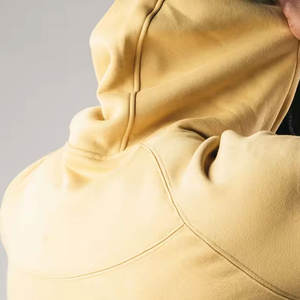 Pull à capuche pour hommes avec logo personnalisé en gros Sweat à capuche uni en coton biologique 100% pour hommes Vintage Washed Heavyweight Blank - Product Image 6