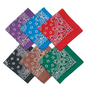 ผ้าพันคอกีฬาสี่เหลี่ยมผ้าพันคอผ้าฝ้ายระบายอากาศพิมพ์ลายวินเทจ - Product Image 2