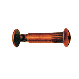 Giunzione X Mobili Bronzati Mm. 8x30-Vite 15 - Product Image 1
