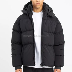Chaqueta Acolchada de Invierno para Hombre, Diseño Personalizado, a la Moda, con Logotipo Frontal, Impermeable y Transpirable, Venta al Por Mayor - Product Image 2