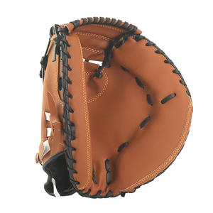 Gants de receveur en cuir véritable de qualité supérieure, logo personnalisé, gants d'équipe, nouvelle qualité supérieure, respirants, gants de baseball en gros - Product Image 3