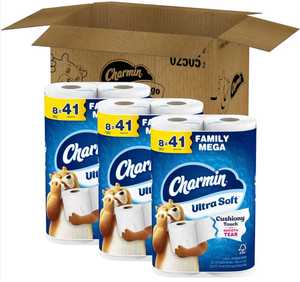 Papel Higiénico Chamin-Ultra Suave de 100% Calidad, 24 Mega Rollos Familiares en Venta |   123 Rollos Sellados de Fábrica Listos para Enviar a Todo el Mundo - Product Image 3