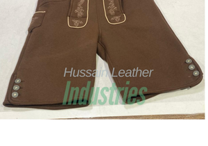 Ropa de cuero por encargo Adultos Hombres Oktoberfest Bavarian Lederhosen Ropa tradicional transpirable en vellón - Product Image 5