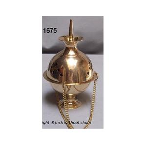 Star Pentagram ที่แขวนผนัง,ทำจากทองเหลืองกระถางธูปเรซินทำด้วยมือสำหรับแขวนกระถางธูปถ่านมีกลิ่นหอมในห้อง - Product Image 4