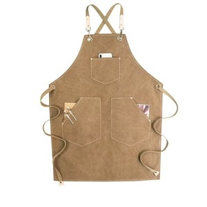 Delantales de Lona Elegantes para Restaurante, Cortos y Largos, con Logotipo Personalizado, para Cocinar, Chef, Barista, Camarero, Camarera - Product Image 5