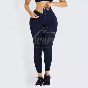 Custom Made Workout Leggings For Women High Quality <b>Bodyshaper</b> Leggings For Women - Product Image 4