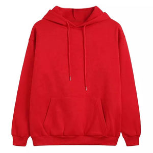 Wholesale 100% Cotton <b>Men's</b> Oversized Pullover Hoodies Customized Logo <b>Orange</b> Street Wear High Quality French Fabric Embroidered - Product Image 1