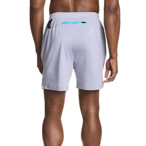 Short de sport athlétique à taille élastique à séchage rapide pour hommes de 5 pouces avec poche zippée Fitness Running Short de sport respirant pour hommes - Product Image 4