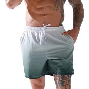 กางเกงขาสั้นตาข่ายกีฬาบาสเก็ตบอลสำหรับผู้ชายกางเกงขาสั้นพิมพ์ซับลิเมชันเต็มรูปแบบทำจากโพลีเอสเตอร์สำหรับชุดลำลอง - Product Image 1