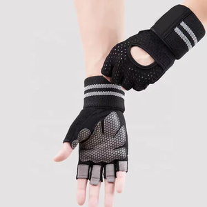 Customized Logo Fitness Workout Gloves Wholesale Spandex Material Men and Women Gym <b>Weight</b> Lifting Gloves - Product Image 2