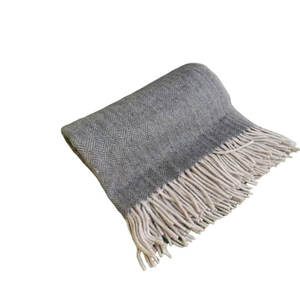 Manta con patrón de espiga de tamaño King de alta calidad, tiro tejido con diamantes de carbón a precio competitivo - Product Image 1