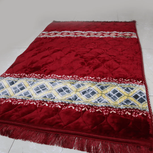 Alfombrilla de oración islámica Premium | Alfombrilla de terciopelo suave de alta calidad para hombres y mujeres - Product Image 3