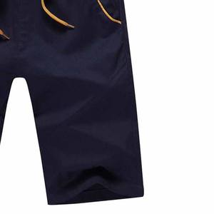 Meilleure qualité été décontracté Shorts couleur unie non tissé méthode de tissage prix - Product Image 3