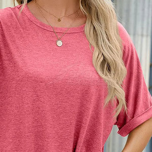 Camiseta de gran tamaño de alta calidad, manga corta, servicio OEM, camiseta de gran tamaño, diseña tu propio logotipo, camiseta de gran tamaño de verano - Product Image 6