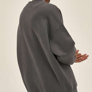 Sweat-shirt décontracté pour homme, brodé, 100% coton, avec poche, coupe ample, pour la maison, l'extérieur et les voyages - Tissu de qualité supérieure, toucher doux - Product Image 2