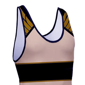 Traje de Lucha Sublimado Personalizado, Ropa Deportiva Ligera, Compresión, Absorción de Humedad, Elástico, Ropa Profesional para Competencia - Product Image 2