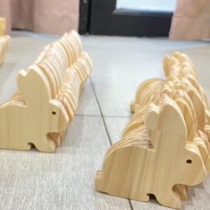 Animales de Safari de Madera Natural, Juguetes Inspirados en Montessori |   Detalles Finos |   Proveedor de Exportación a Granel - Product Image 6