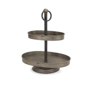 Top Selling Wholesale Unique Round Galvanized Metal Cake <b>Stand</b> Decorative Serving Cake and <b>Cupcakes</b> Custom Size Shape - Product Image 5