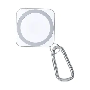 Dorex – Chargeurs magnétiques sans fil personnalisés en acier inoxydable avec impression numérique, gadgets, porte-clés et mousquetons personnalisables pour - Product Image 6