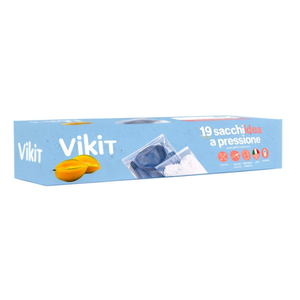 ถุงแช่แข็ง 9 แพ็ค 29 X 37 ซม. เปิด-ปิดได้ โปร่งใส โดย VIKIT 2111022 - Product Image 2