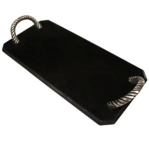 Plats de service de qualité supérieure décoratifs faits à la main fête de mariage plateau de service de restauration décoratif de table - Product Image 4