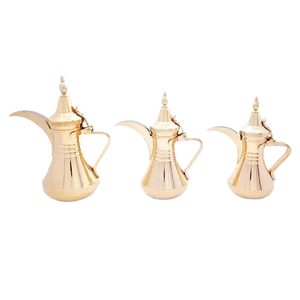 Árabe Dallah Baghdadi martillado - Product Image 3