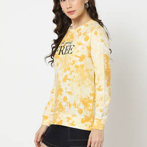 Sudadera de Forro Polar de Algodón Extra Grande con Cuello Redondo para Mujer, Otoño-Invierno, con Logotipo Personalizado, Estampados Personalizados, Ecológica y de Secado Rápido - Product Image 4