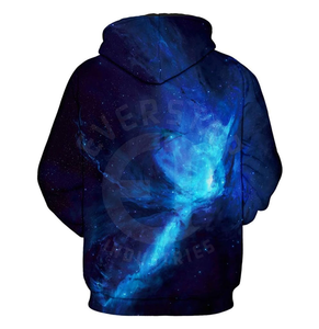 เสื้อฮู้ดโอเวอร์ไซส์พิมพ์ลายแบบกำหนดเองมีซิปมีฮู้ดผลิตจากปากีสถาน - Product Image 2