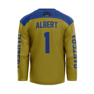 Camisetas de hockey sobre hielo juvenil para adultos con logotipo de equipo sublimado y opciones de sarga | Fabricante de uniformes de hockey sobre hielo de ropa de equipo OEM/ODM - Product Image 2