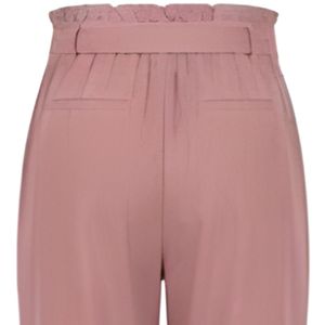 Pantalones de Trabajo Casuales de Negocios para Mujer, de Lona Transpirable de Secado Rápido con Cierre de Cordón, 100% Algodón, Cintura Media - Product Image 5
