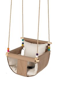 Portable Adjustable <b>Wooden</b> <b>Swing</b> for Baby Toddler for Indoor Outdoor Garden Play OEM 2025 Warehouse Living Room Dining Hotel - Product Image 2